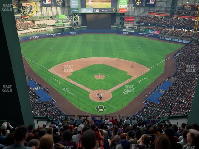 American Family Field - Section 422 Seat View American Family Field - Section 422 Seat View