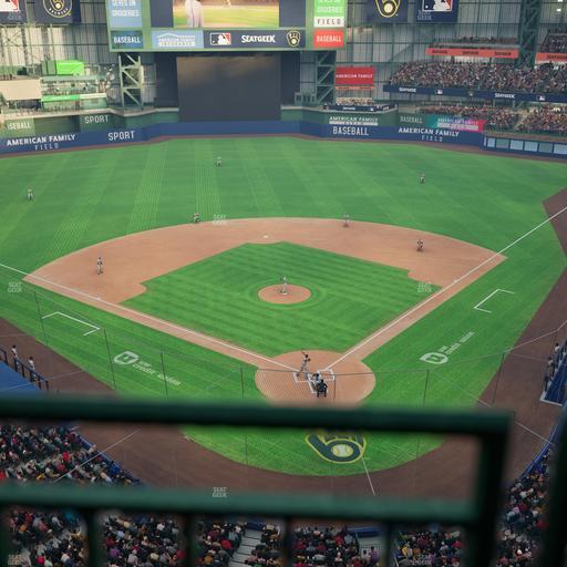 American Family Field - Section 423 Seat View