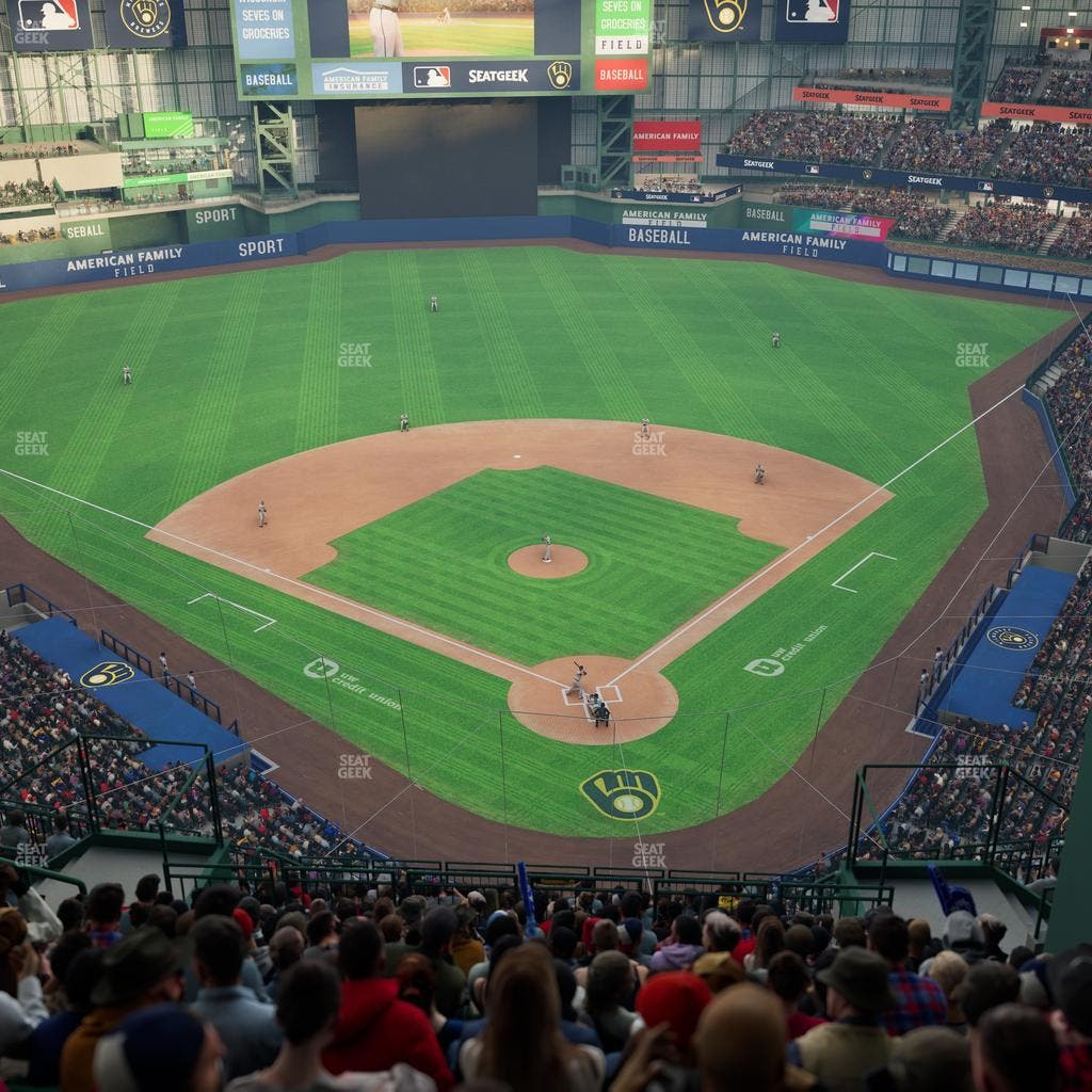 American Family Field - Section 423 Seat View