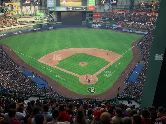 American Family Field - Section 423 Seat View