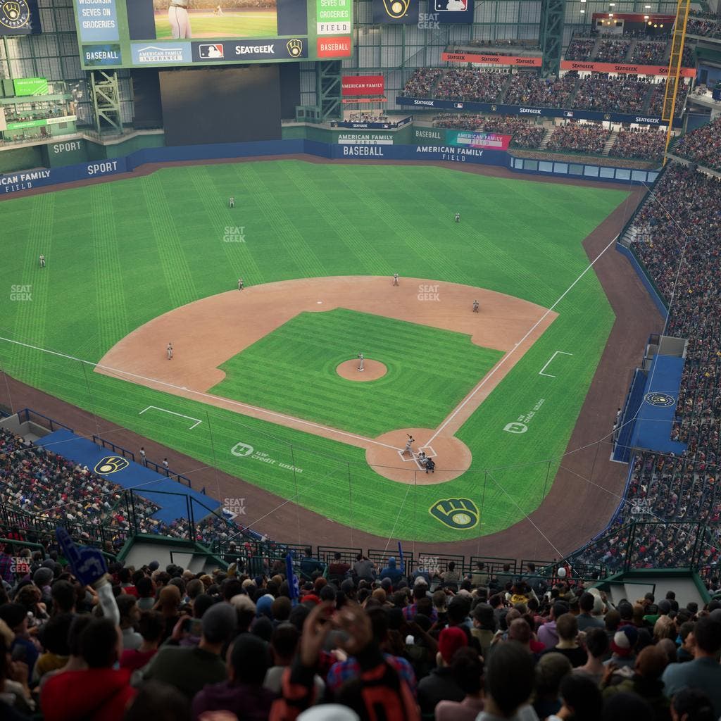 American Family Field - Section 424 Seat View