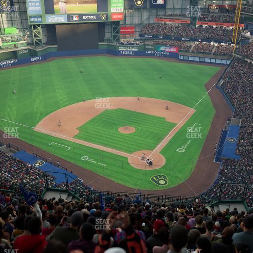 American Family Field - Section 424 Seat View