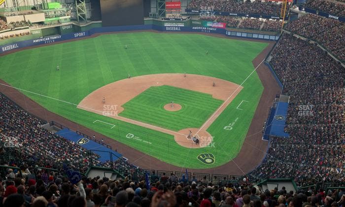 American Family Field - Section 424 Seat View