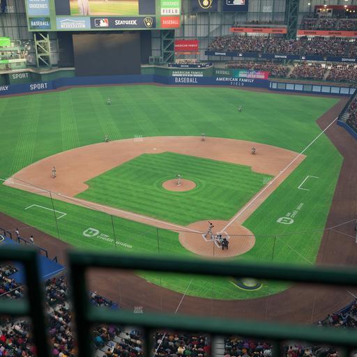 American Family Field - Section 424 Seat View