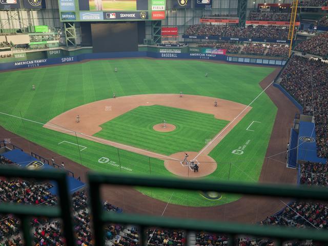 American Family Field - Section 424 Seat View