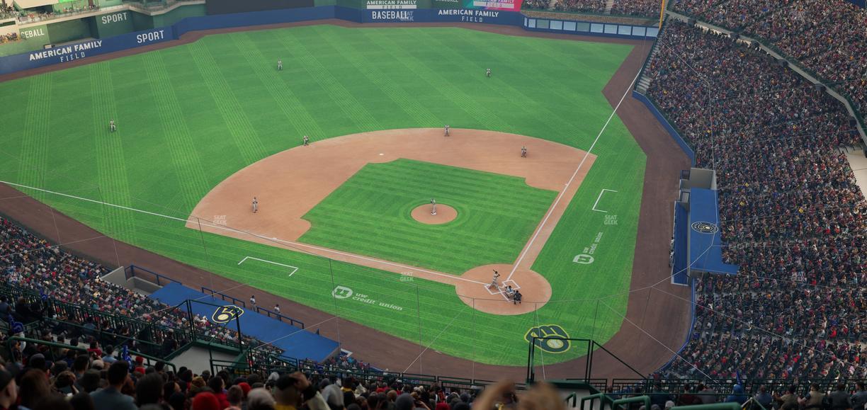 American Family Field - Section 425 Seat View