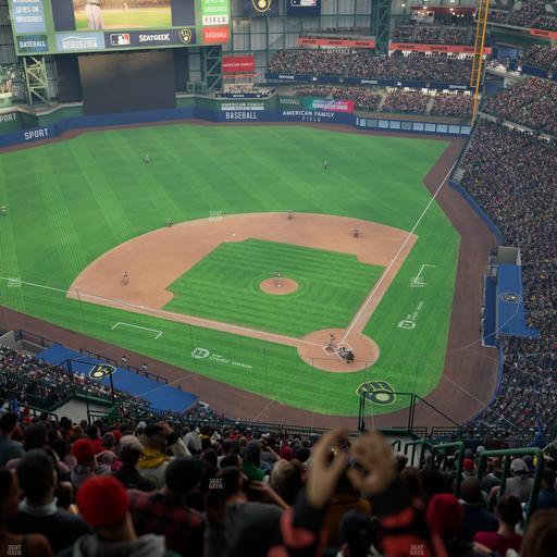 American Family Field - Section 425 Seat View