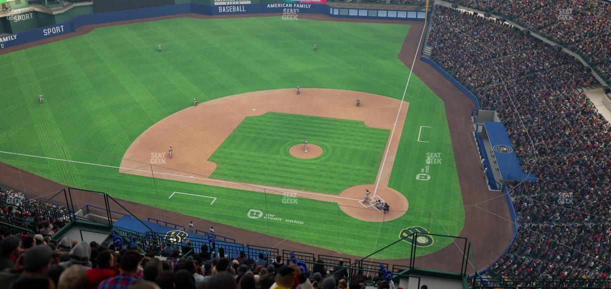 American Family Field - Section 426 Seat View