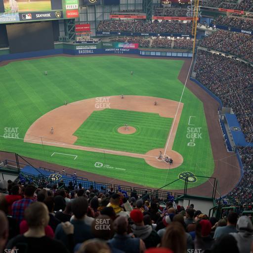 American Family Field - Section 426 Seat View