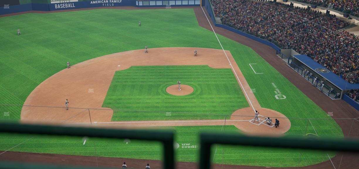 American Family Field - Section 428 Seat View