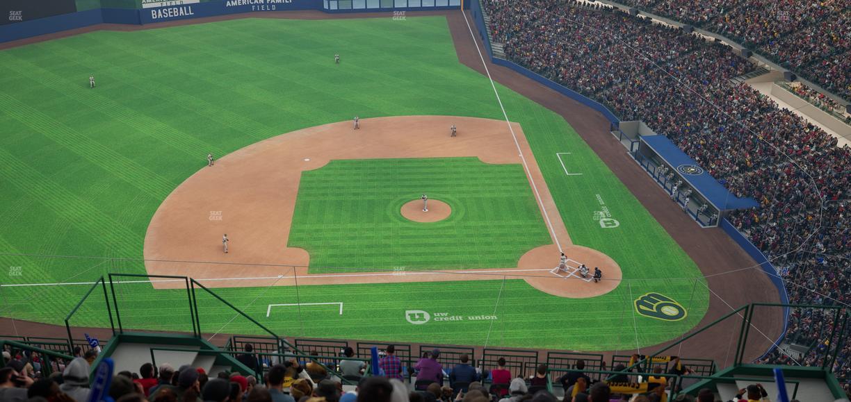 American Family Field - Section 428 Seat View