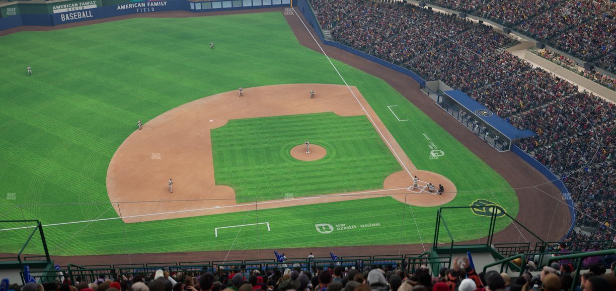 American Family Field - Section 429 Seat View