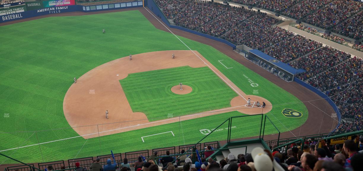 American Family Field - Section 430 Seat View