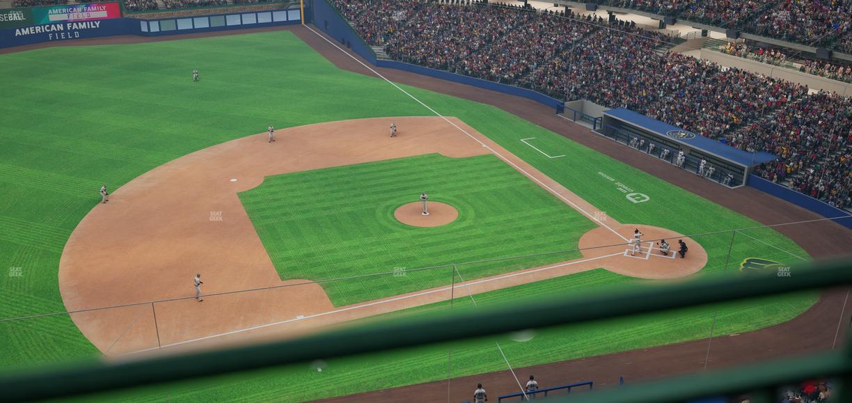American Family Field - Section 430 Seat View