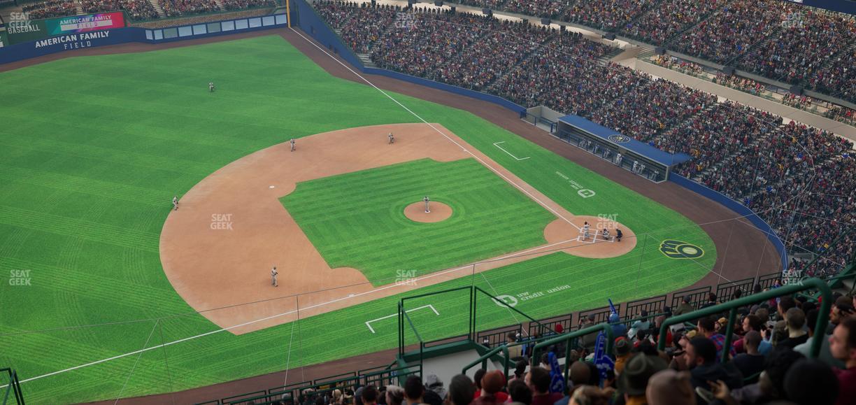 American Family Field - Section 431 Seat View