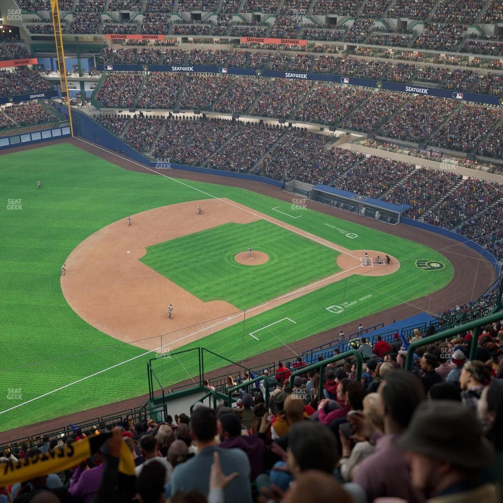 American Family Field - Section 433 Seat View