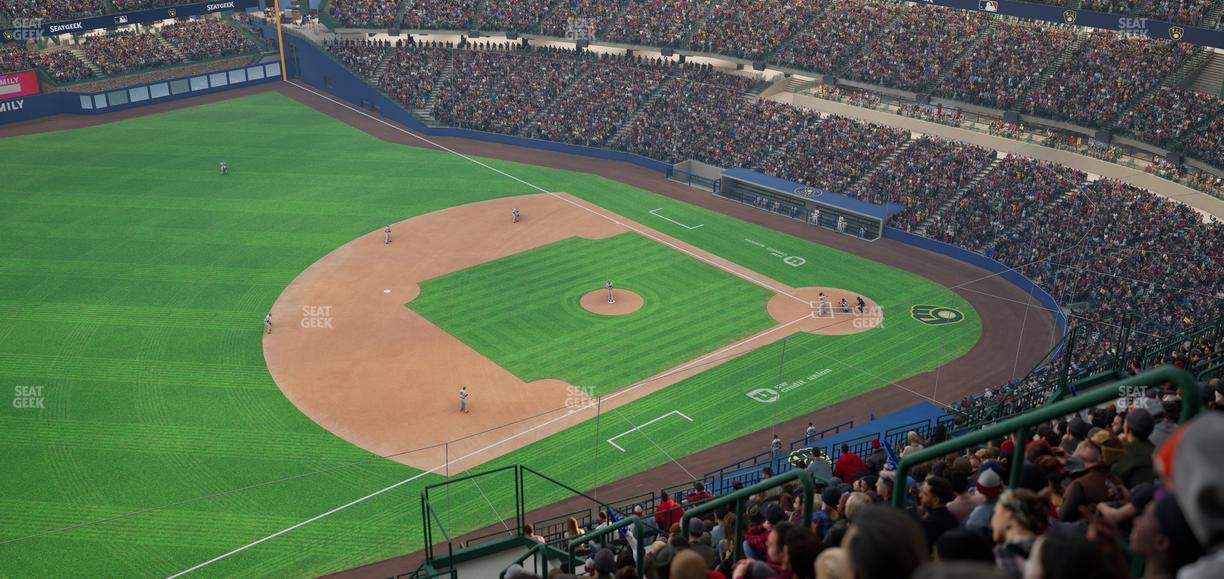 American Family Field - Section 433 Seat View