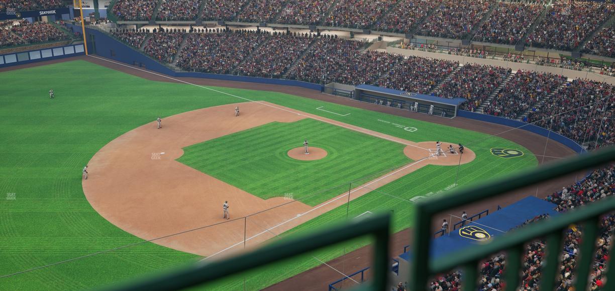 American Family Field - Section 433 Seat View