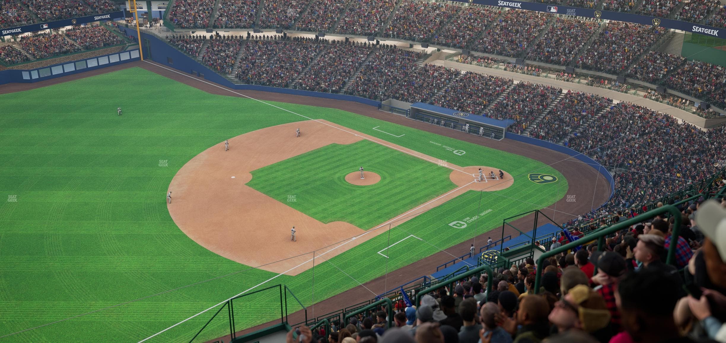 American Family Field - Section 434 Seat View
