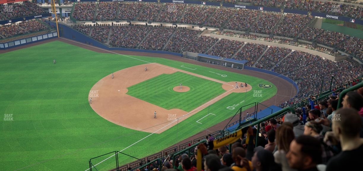 American Family Field - Section 435 Seat View