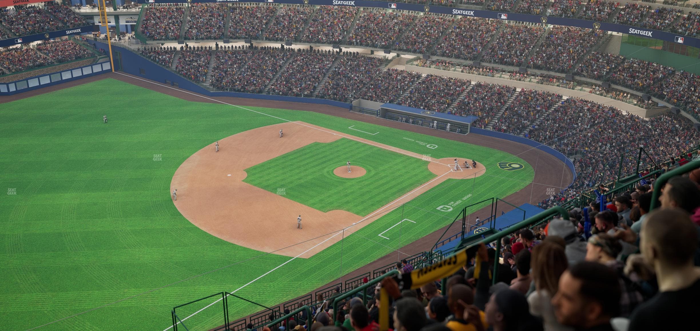 American Family Field - Section 435 Seat View