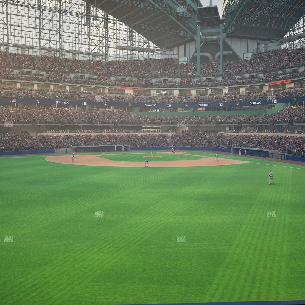 American Family Field - Section Associated Bank Power Alley Seat View