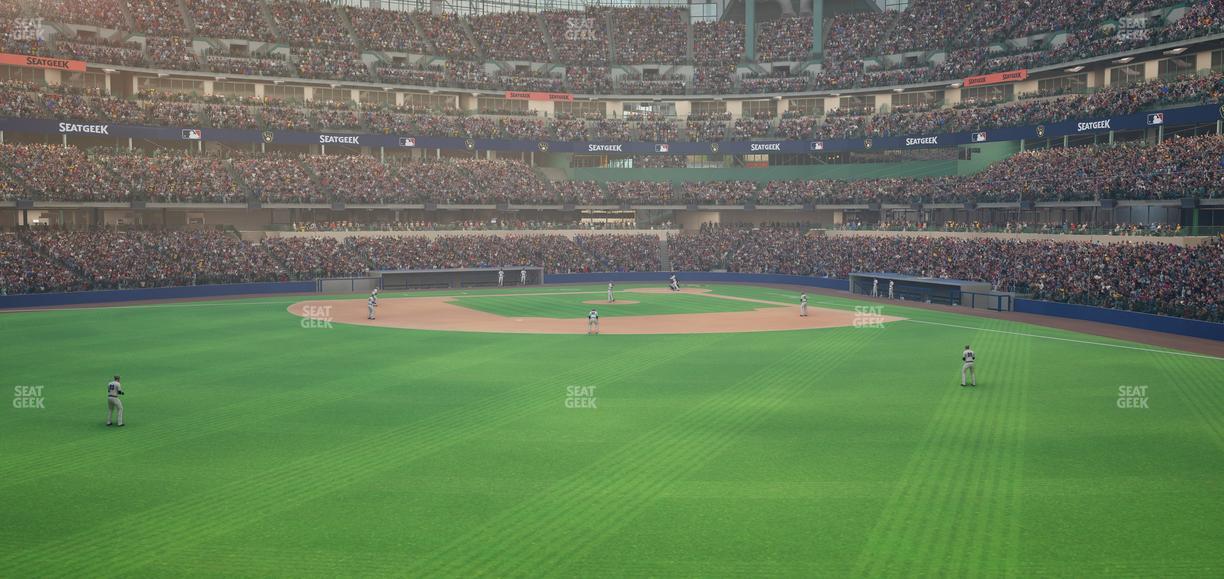 American Family Field - Section Associated Bank Power Alley Seat View