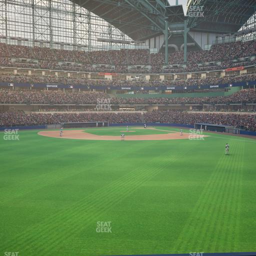 American Family Field - Section Associated Bank Power Alley Seat View