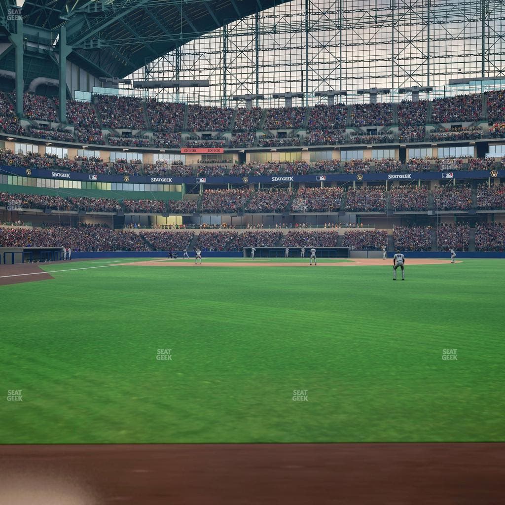 American Family Field - Section Aurora Health Care Seat View