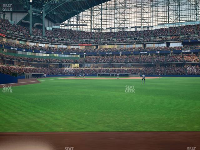 American Family Field - Section Aurora Health Care Seat View American Family Field - Section Aurora Health Care Seat View