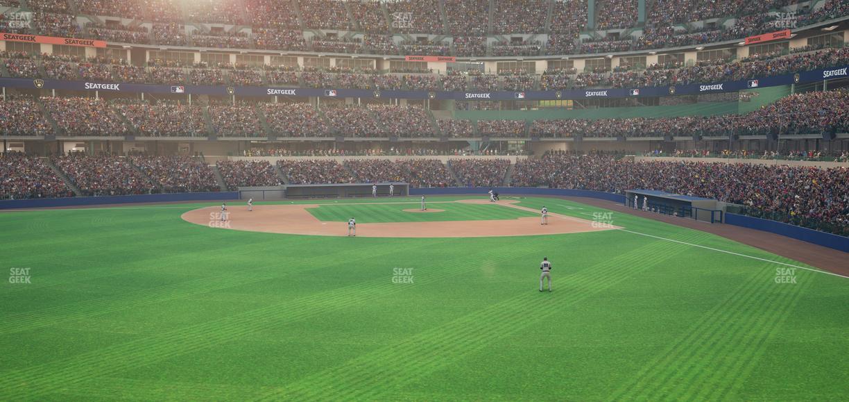 American Family Field - Section Brew Room Seat View