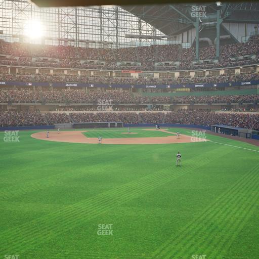 American Family Field - Section Brew Room Seat View