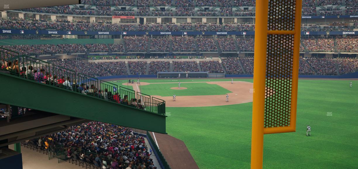 American Family Field - Section Field And Loge Level Sro Seat View