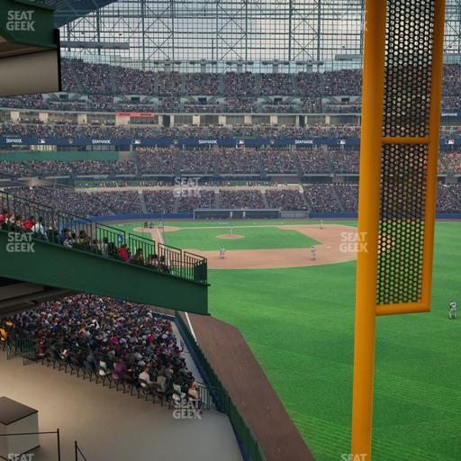 American Family Field - Section Field And Loge Level Sro Seat View