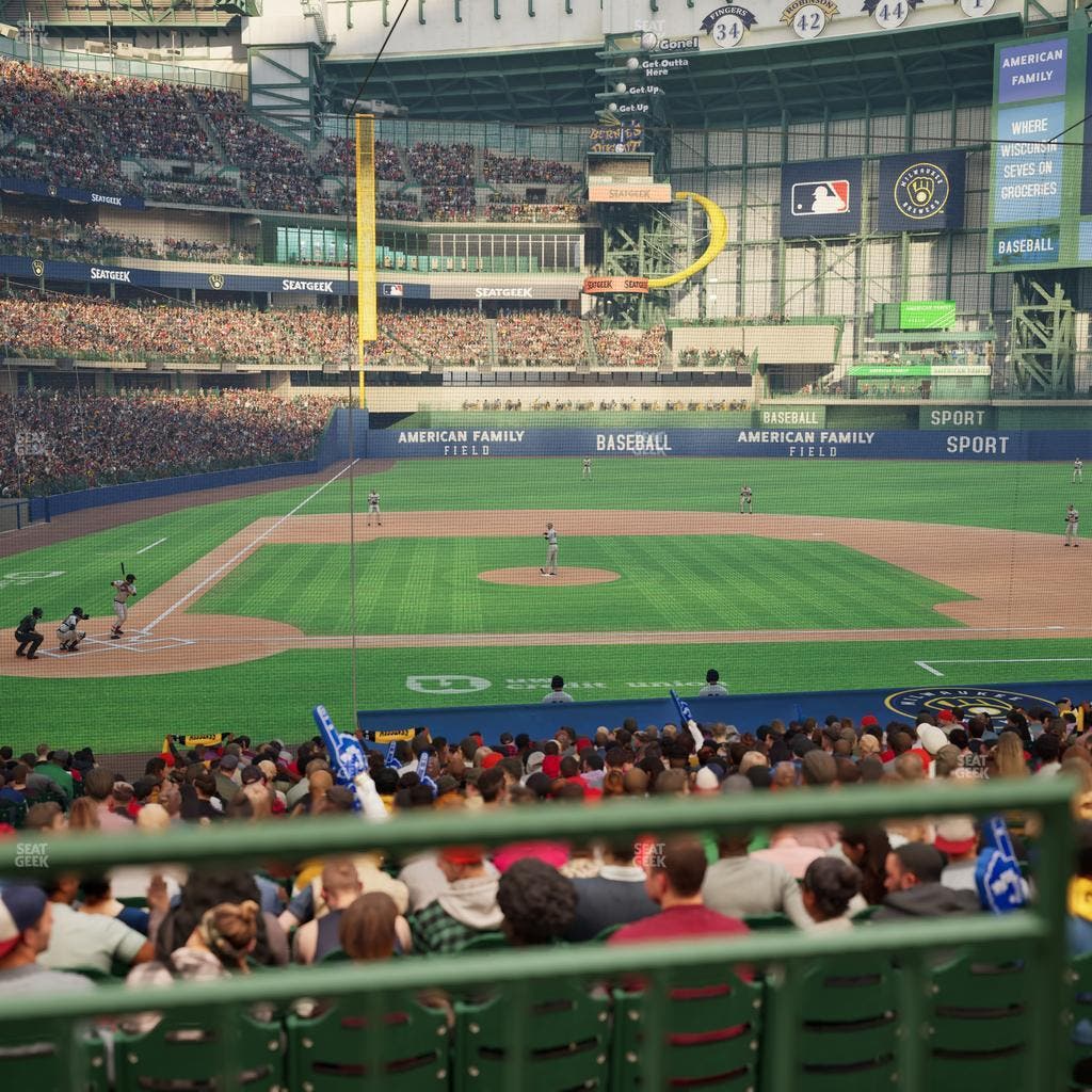 American Family Field - Section Founders Suites Seat View