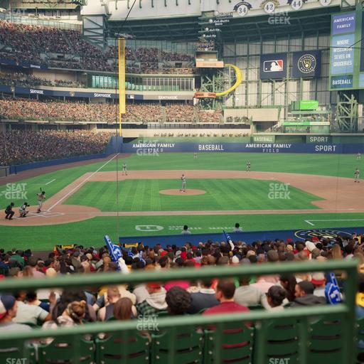 American Family Field - Section Founders Suites Seat View