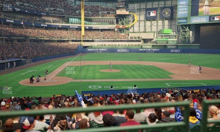 American Family Field - Section Founders Suites Seat View