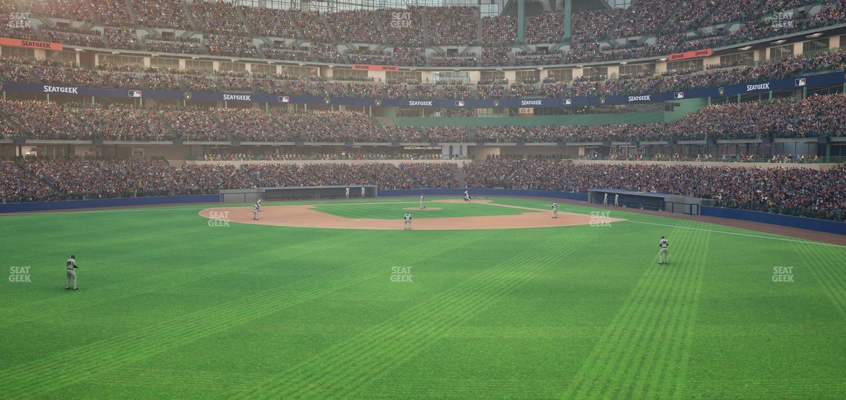 American Family Field - Section J Leinenkugles Barrel Yard Bullpen Tables Seat View