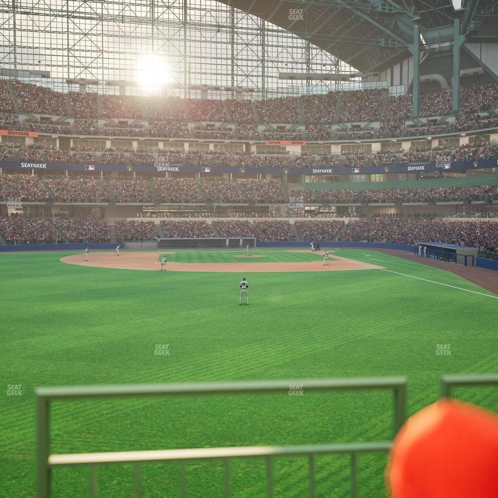 American Family Field - Section J Leinenkugles Barrel Yard Seat View
