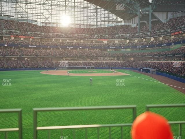 American Family Field - Section J Leinenkugles Barrel Yard Seat View