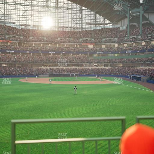 American Family Field - Section J Leinenkugles Barrel Yard Seat View