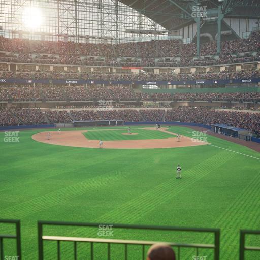 American Family Field - Section Miller Lite Landing Seat View