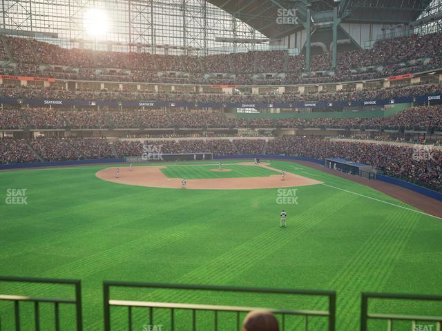 American Family Field - Section Miller Lite Landing Seat View American Family Field - Section Miller Lite Landing Seat View