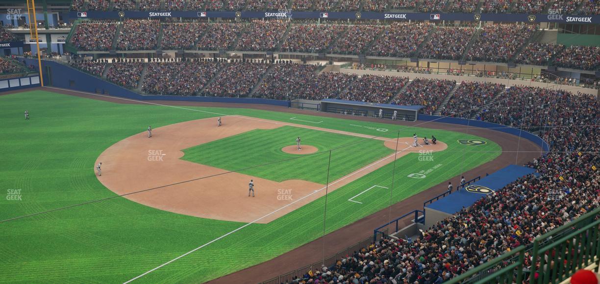 American Family Field - Section Northwestern Mutual Legends Club Seat View