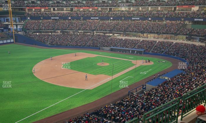 American Family Field - Section Northwestern Mutual Legends Club Seat View