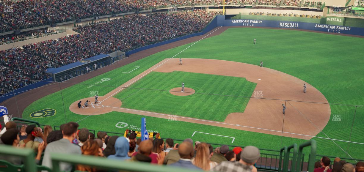 American Family Field - Section Suite 34 Seat View