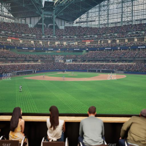 American Family Field - Section Toyota Territory Seat View