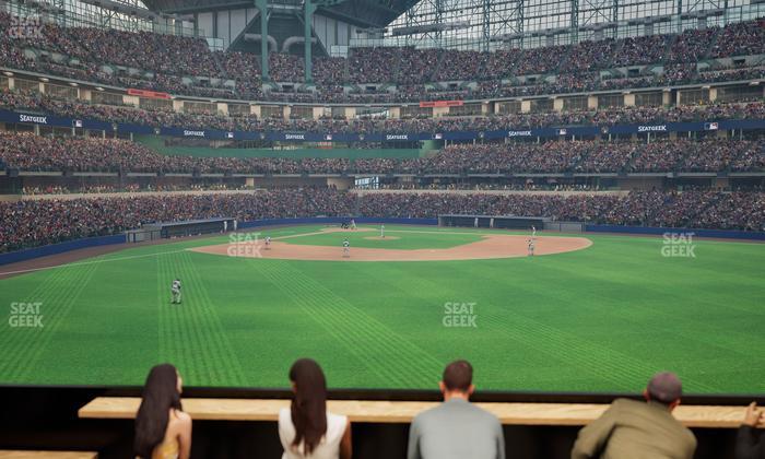 American Family Field - Section Toyota Territory Seat View