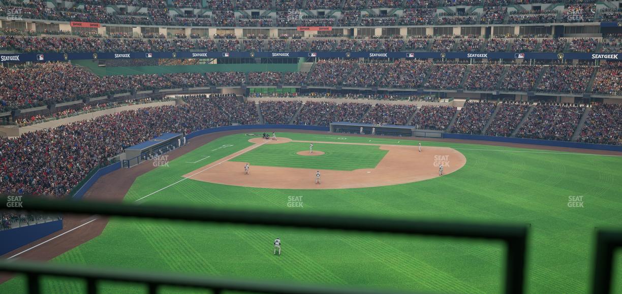 American Family Field - Section Vizzy Loft Seat View