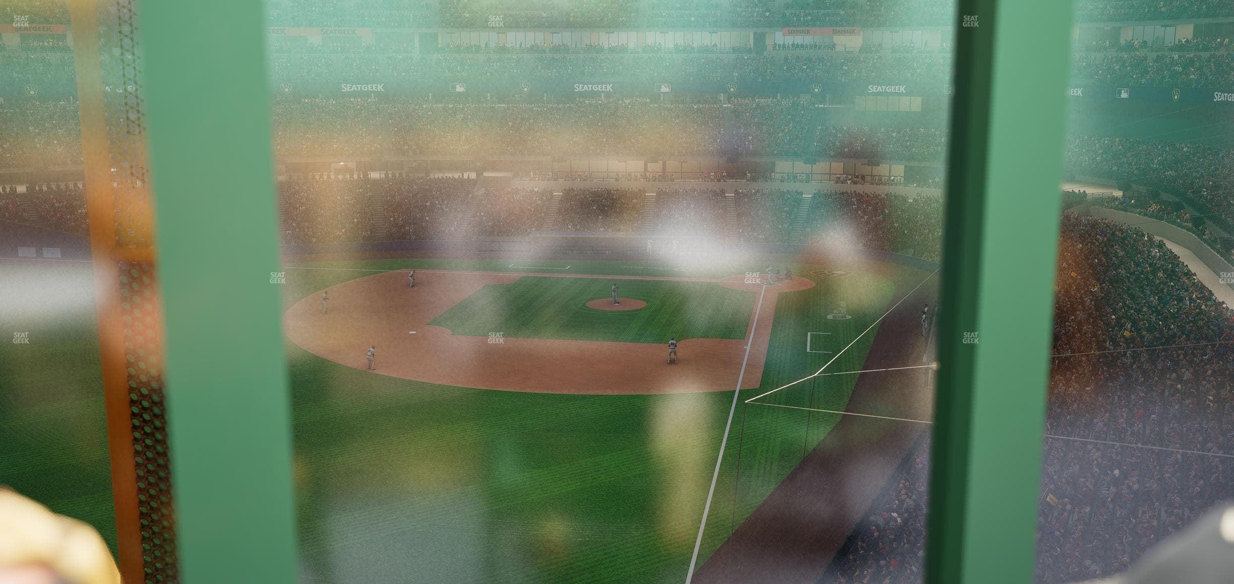 American Family Field - Section X Golf Seat View